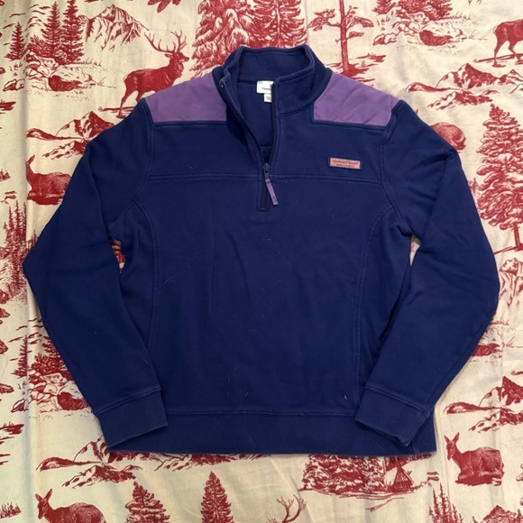 Vineyard Vines Classic Purple Shep Shirt - Picture 1 of 5
